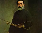 弗朗切斯科 海兹 : Self-portrait at age 69